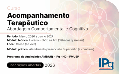 Curso de Acompanhamento Terapêutico Abordagem Cognitiva Comportamental .