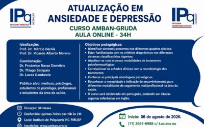 Curso de Atualização em Ansiedade e Depressão