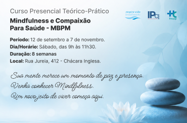 Curso de Mindfulness e Compaixão para Sáude